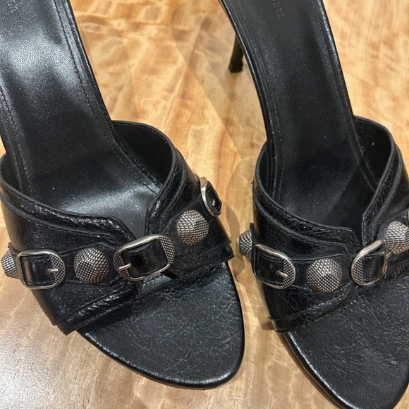 Balenciaga black leather Cagole - Picture 6 of 8